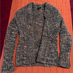 Talbots Brown Multicolor Sweater Cardigan